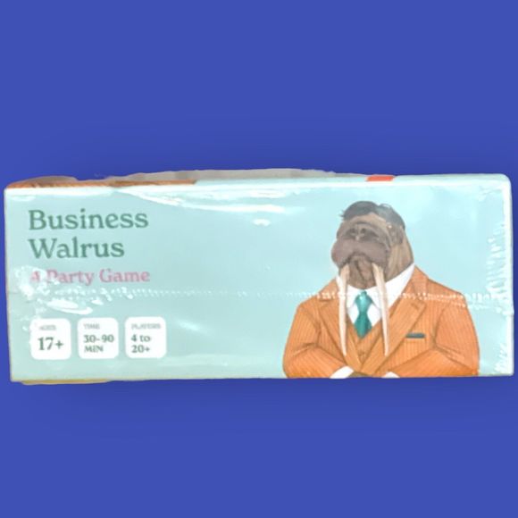Business Walrus: A Party Game by ClickHole • Cards Against Humanity New Gift Fun - Picture 2 of 4